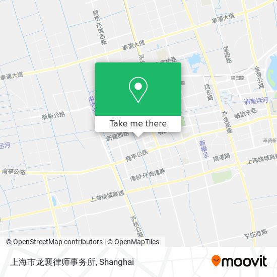 上海市龙襄律师事务所 map
