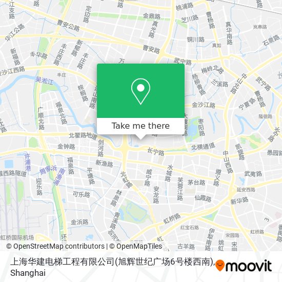 上海华建电梯工程有限公司(旭辉世纪广场6号楼西南) map