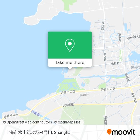 上海市水上运动场-4号门 map
