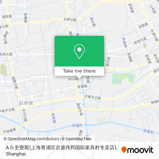 A.O.史密斯(上海青浦区吉盛伟邦国际家具村专卖店) map