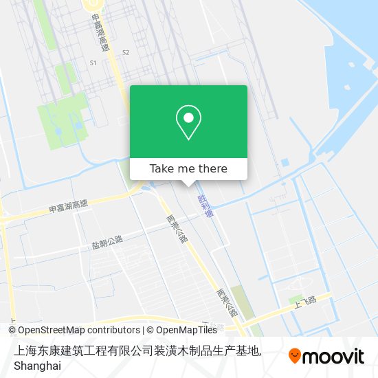 上海东康建筑工程有限公司装潢木制品生产基地 map