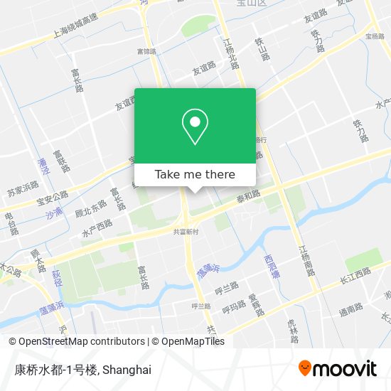 康桥水都-1号楼 map