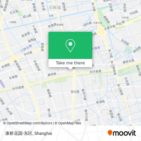 康桥花园-东区 map