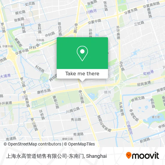 上海永高管道销售有限公司-东南门 map
