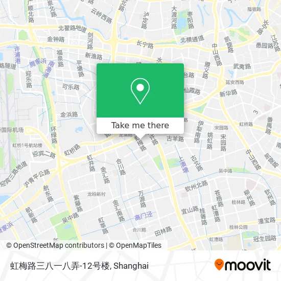 虹梅路三八一八弄-12号楼 map