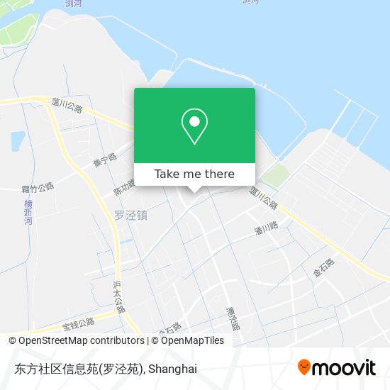 东方社区信息苑(罗泾苑) map