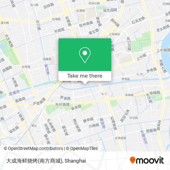 大成海鲜烧烤(南方商城) map