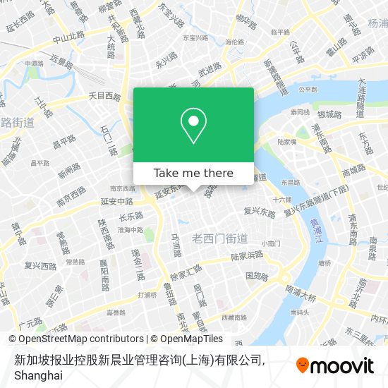 新加坡报业控股新晨业管理咨询(上海)有限公司 map