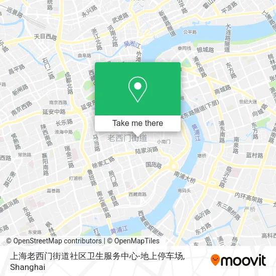 上海老西门街道社区卫生服务中心-地上停车场 map