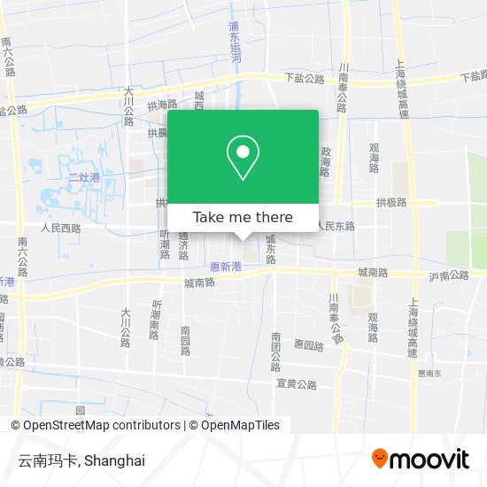 云南玛卡 map
