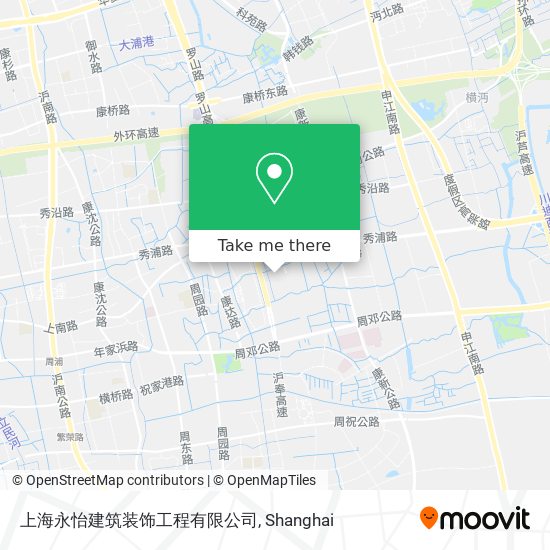 上海永怡建筑装饰工程有限公司 map