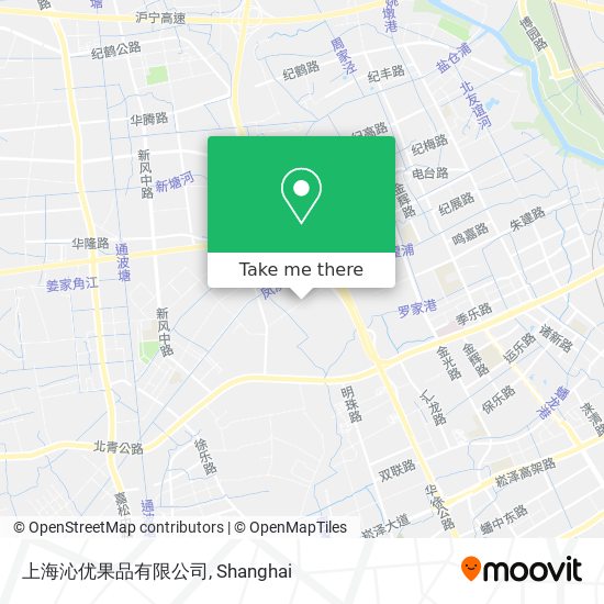 上海沁优果品有限公司 map