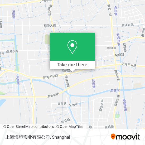 上海海坦实业有限公司 map