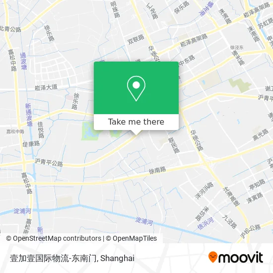 壹加壹国际物流-东南门 map