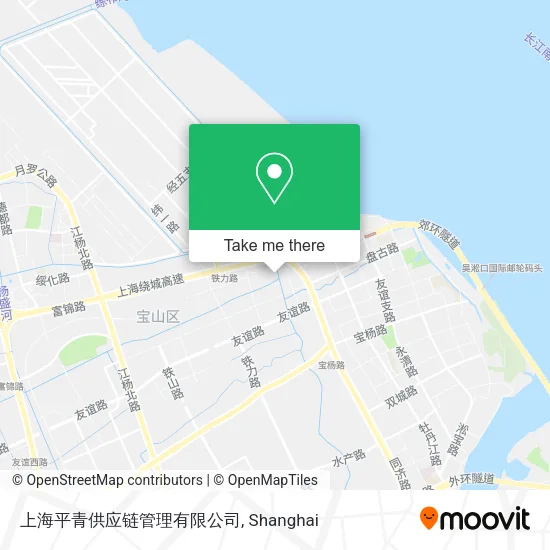 上海平青供应链管理有限公司 map