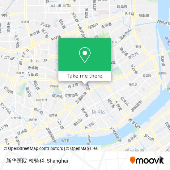 新华医院-检验科 map