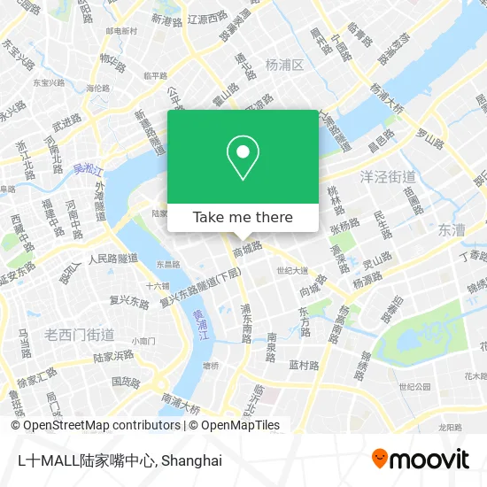 L十MALL陆家嘴中心 map