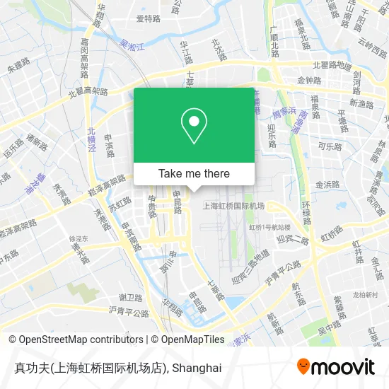 真功夫(上海虹桥国际机场店) map