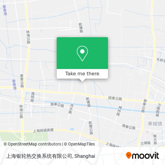 上海银轮热交换系统有限公司 map