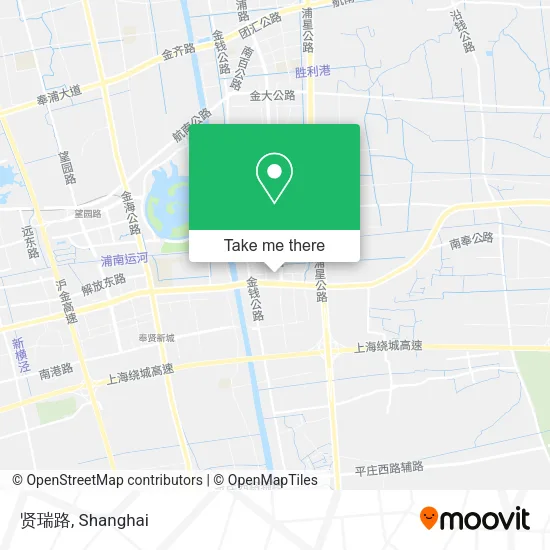 贤瑞路 map