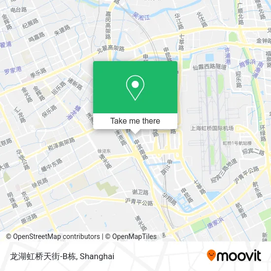 龙湖虹桥天街-B栋 map