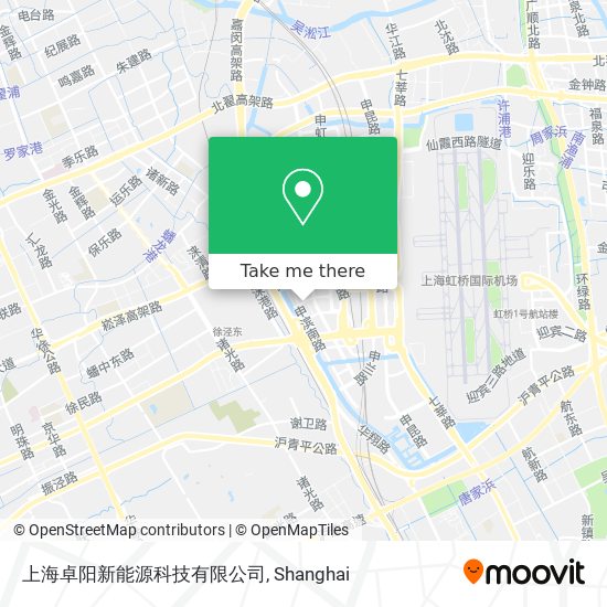 上海卓阳新能源科技有限公司 map