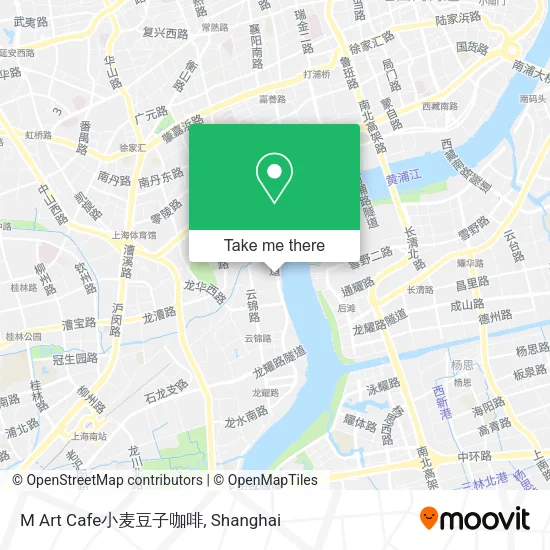 M Art Cafe小麦豆子咖啡 map