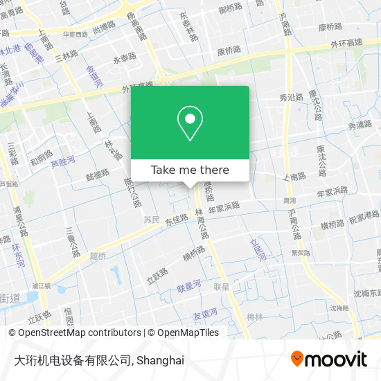 大珩机电设备有限公司 map