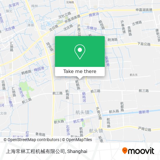 上海常林工程机械有限公司 map