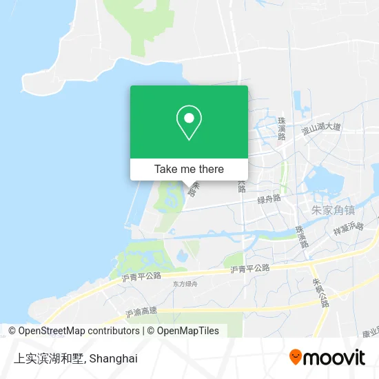 上实滨湖和墅 map