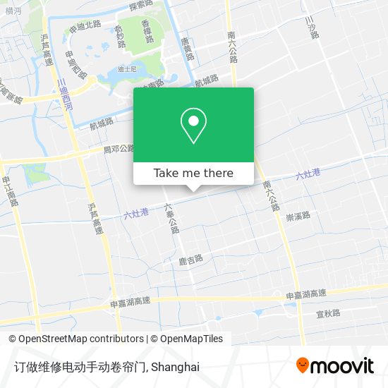 订做维修电动手动卷帘门 map