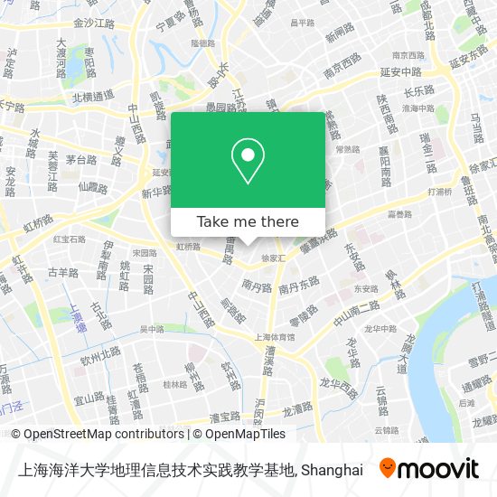 上海海洋大学地理信息技术实践教学基地 map