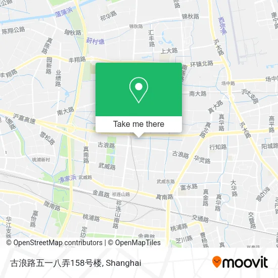 古浪路五一八弄158号楼 map