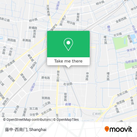 藤申-西南门 map