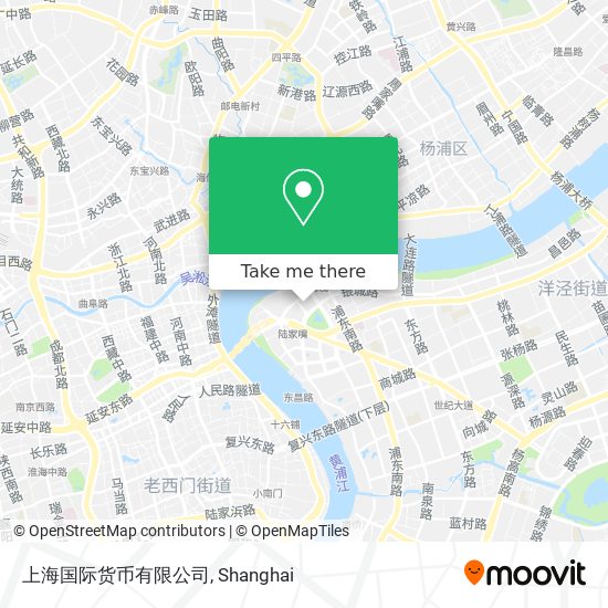 上海国际货币有限公司 map
