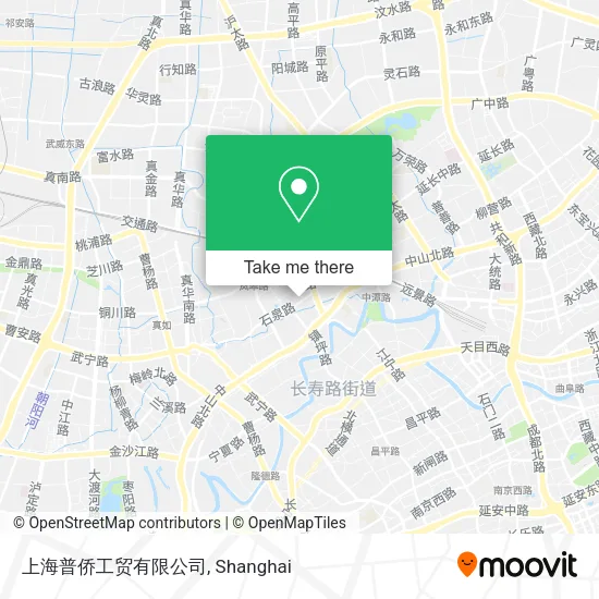 上海普侨工贸有限公司 map