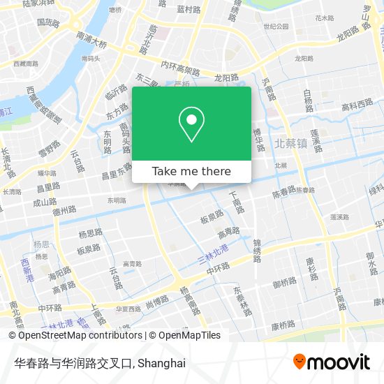 华春路与华润路交叉口 map