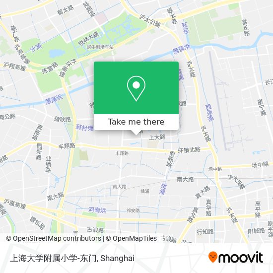 上海大学附属小学-东门 map