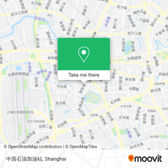 中国石油加油站 map