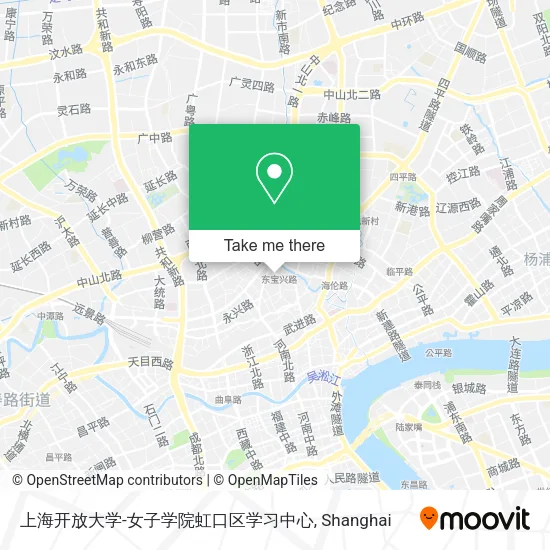 上海开放大学-女子学院虹口区学习中心 map