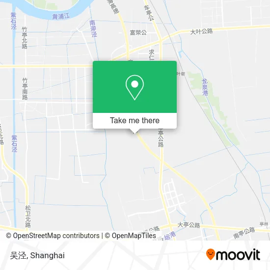吴泾 map