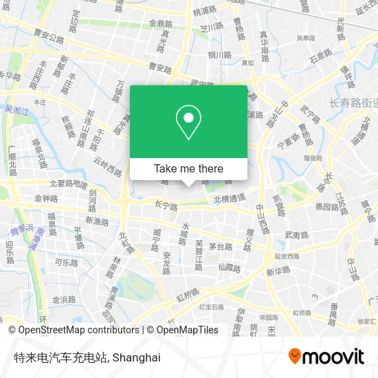 特来电汽车充电站 map