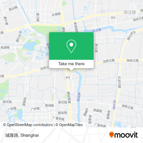城隆路 map