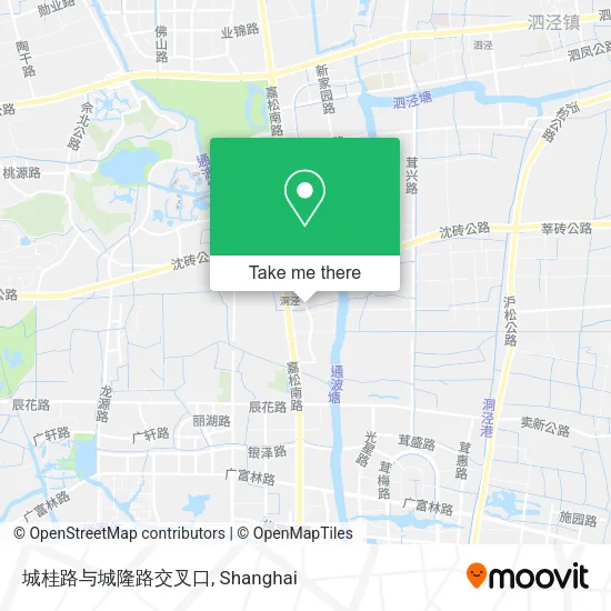 城桂路与城隆路交叉口 map