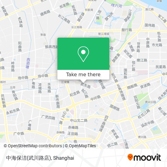 中海保洁(武川路店) map