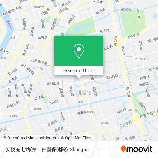 安悦充电站(第一妇婴保健院) map