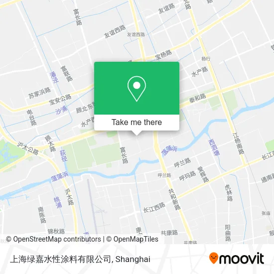 上海绿嘉水性涂料有限公司 map