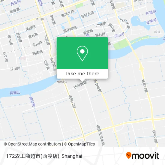 172农工商超市(西渡店) map