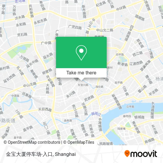 金宝大厦停车场-入口 map