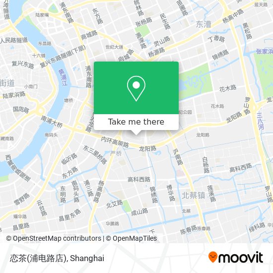 恋茶(浦电路店) map